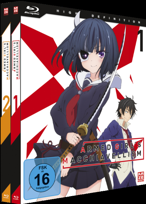 Armed Girl's Machiavellism - Gesamtausgabe - Bundle - Vol.1-2 - Blu-ray - Hideki Tachibana