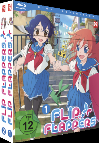Flip Flappers - Gesamtausgabe - Bundle - Vol.1-2 - Blu-ray