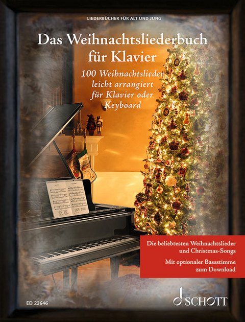 Das Weihnachtsliederbuch f&uuml;r Klavier