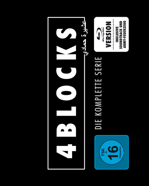 4 Blocks Limited Collector's Edition - Die komplette Serie- Staffel 1-3 [Blu-ray] 6 Blu-rays + Soundtrack CD - Marvin Kren, Oliver Hirschbiegel, &Ouml;zg&uuml;r Yildirim