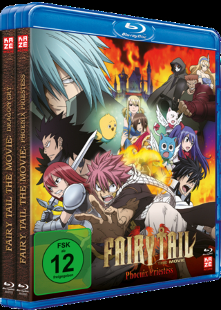 Fairy Tail - Movie Bundle (Movie 1+2) (2 Blu-rays)