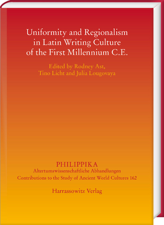 Uniformity and Regionalism in Latin Writing Culture of the First Millennium C.E.