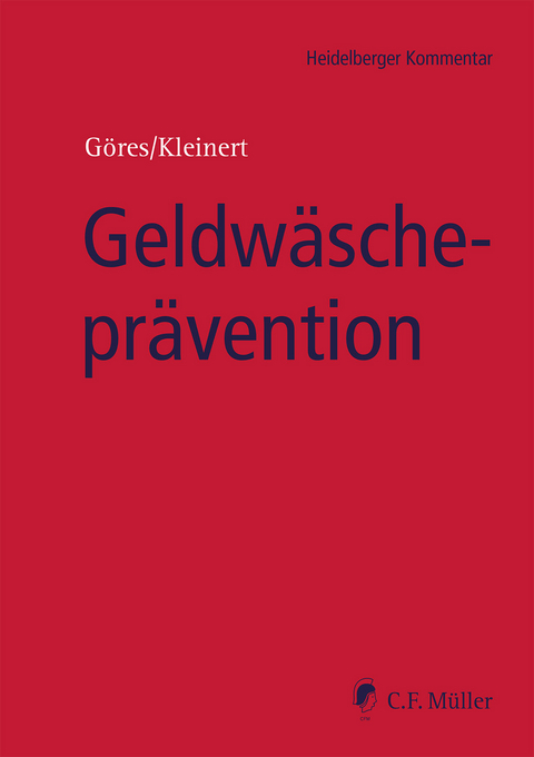 Geldw&auml;schepr&auml;vention - Ulrich G&ouml;res, Ursula Kleinert
