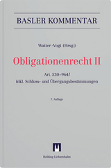 Obligationenrecht II (OR II) - Watter, Rolf; Vogt, Hans-Ueli; Aebischer, Marcel; Altenpohl, Martina; Amstutz, Marc; Appenzeller, Hansjürg; Baisch, Rainer; Balkanyi, Patrick; Bänziger, Michael; Baudenbacher, Carl; Baur, David; Blaeser, Alexander; Camp, Raphaël; Chappuis, Fernand; Daeniker, Daniel; Dettwiler, Emanuel; du Pasquier, Shelby; Dubs, Dieter; Duss, Nadina; Eckert, Martin K.; Enzler, Alex; Fehlmann, Sandro; Fischer, Joel; Gaberthüel, Tino; Galli, Dario; Gerber, Rodolfo; Gericke, Dieter; Glanzmann, Lukas; Göbel, Alexander; Haag, Stefan; Handschin, Lukas; Hasler, Daniel; Häusermann, Daniel; Hess, Markus; Hohler, Dominik; Hünerwadel, Patrick; Inauen, Beat; Isler, Peter R.; Jeinsen, Alexander von; Kägi, Urs; Knobloch, Stefan; Küng, Manfred; Lenz, Christian; Liebi, Martin; Meyer, Manuel; Moll, Andreas; Müller, Andreas; Nigg, Hans; Nikitine, Alex; Oser, David; Pfiffner, Daniel C.; Pöschel, Ines; Rampini, Corrado; Rasmussen, Sten E. D.; Reutter, Thomas; Rizzi, Marco; Roth Pellanda, Katja; Schärer, Christoph; Schärli, Patrick; Schenker, Franz; Schenker, Urs; Schmid, Ernst F.; Schwartz, Alfred; Staehelin, Daniel; Stäubli, Christoph; Suter, Daniel; Truffer, Roland; Tschäni, Rudolf; Vischer, Markus; Vogt, Hans-Ueli; von Planta, Andreas; Waller (†), Stefan; Watter, Rolf; Weber, Rolf H.; Wernli, Martin; Wildhaber, Anne; Wolf, Matthias; Wüstiner, Hanspeter; Zindel, Gaudenz