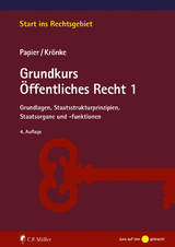 Grundkurs Öffentliches Recht 1 - Papier, Hans-Jürgen; Krönke, Christoph