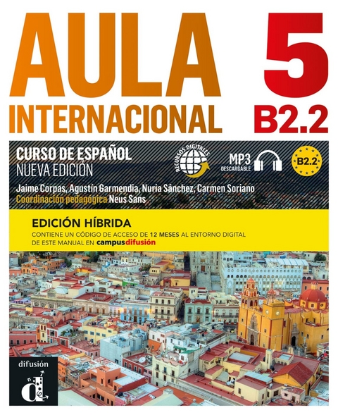 Aula internacional nueva edici&oacute;n 5 B2.2 - Edici&oacute;n h&iacute;brida