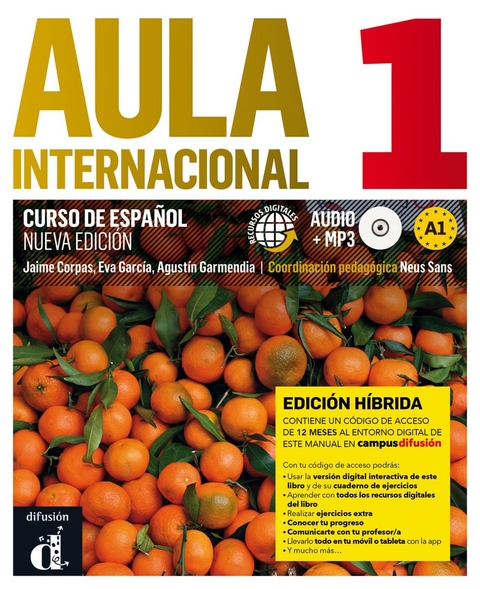 Aula internacional nueva edici&oacute;n 1 A1 - Edici&oacute;n h&iacute;brida