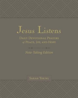 Jesus Listens Note-Taking Edition, Leathersoft, Gray, with Full Scriptures