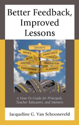 Better Feedback, Improved Lessons -  Jacqueline G. Van Schooneveld