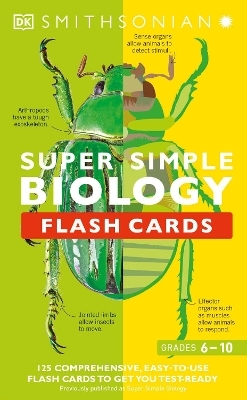 Super Simple Biology Flash Cards -  Dk