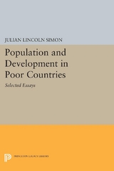 Population and Development in Poor Countries - Julian Lincoln Simon