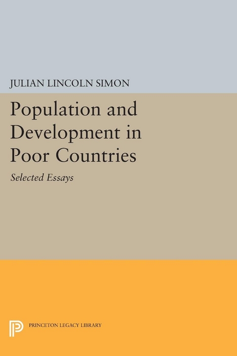 Population and Development in Poor Countries - Julian Lincoln Simon