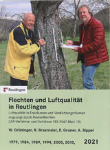 Flechten und Luftqualit&auml;t in Reutlingen - Werner Gr&uuml;ninger, Eberhard Gruner, Achim-G&ouml;tz Sippel, Reinhard Braxmaier