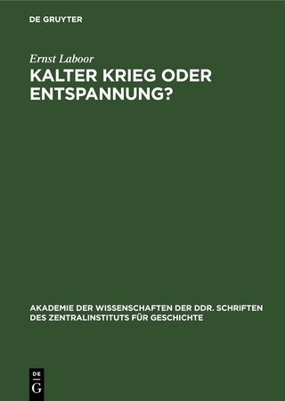 Kalter Krieg oder Entspannung?