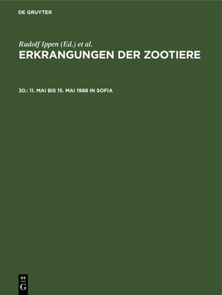 Erkrangungen der Zootiere / 11. Mai bis 15. Mai 1988 in Sofia
