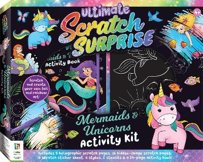 Ultimate Scratch Surprise: Mermaids & Unicorns Activity Kit - Hinkler Pty Ltd