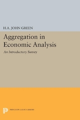 Aggregation in Economic Analysis - H.A. John Green