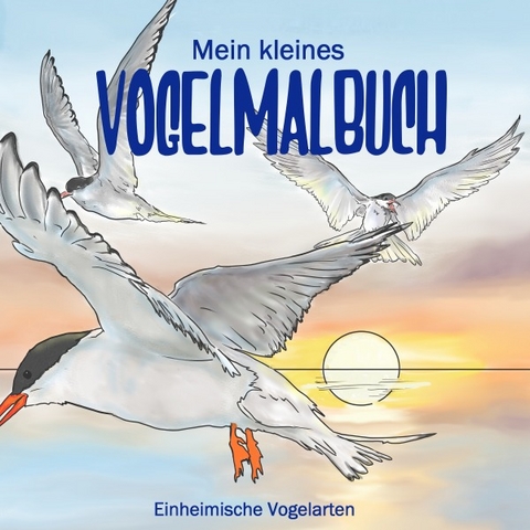 Mein kleines Vogelmalbuch - Nique Oelkers