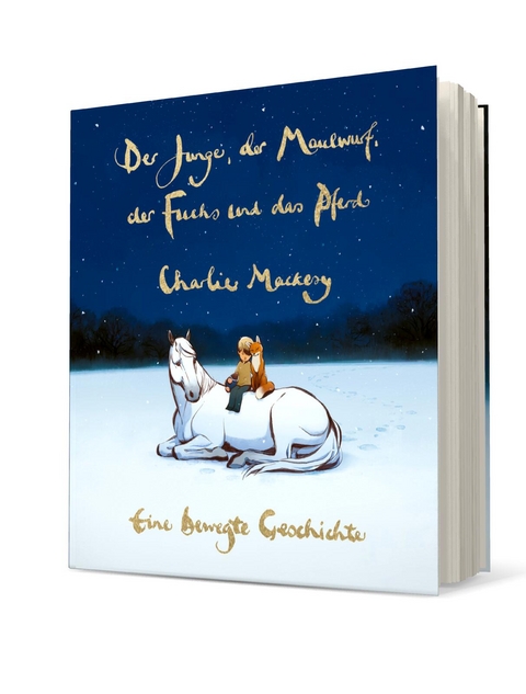 Der Junge, der Maulwurf, der Fuchs und das Pferd. Eine bewegte Geschichte - Charlie Mackesy