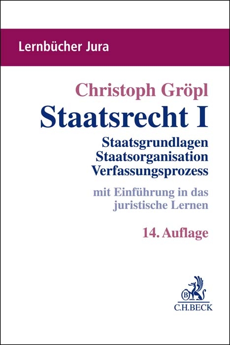 Staatsrecht I - Christoph Gr&ouml;pl