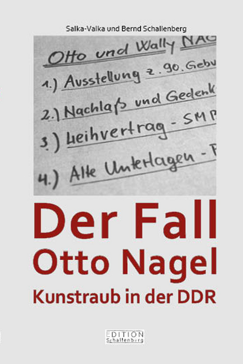 Der Fall Otto Nagel - Bernd Schallenberg, Salka-Valka Schallenberg