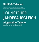 Tabelle, Lohnsteuer Jahresausgleich 2022 - 