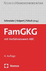 Gesetz über Gerichtskosten in Familiensachen - Schneider, Norbert; Volpert, Joachim; Fölsch, Peter