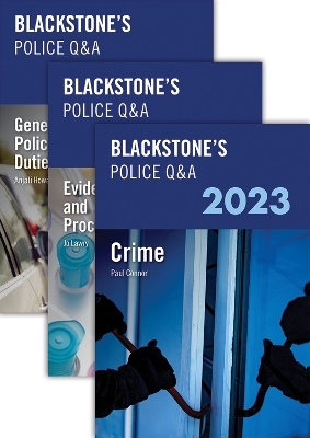 Blackstone's Police Q&A Three Volume Set 2023 - Paul Connor