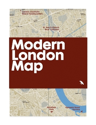 Modern London Map - 