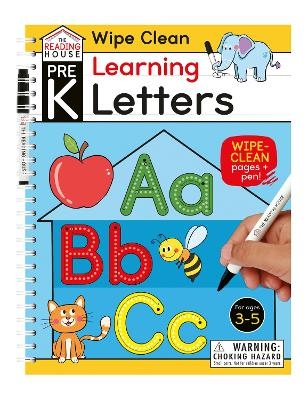Learning Letters (Pre-K Wipe Clean Workbook) -  The Reading House
