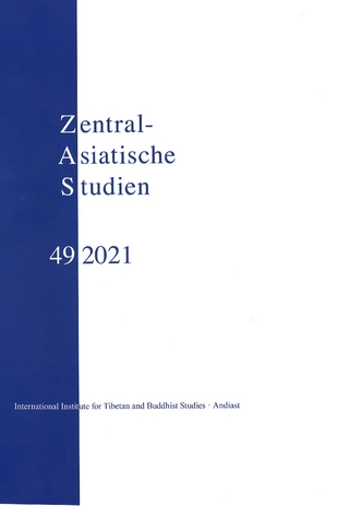 Zentralasiatische Studien 49 (2021)