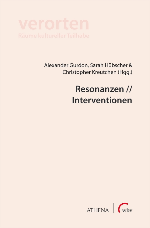 Resonanzen // Interventionen - 