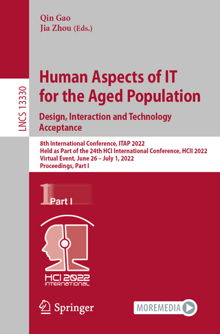 Human Aspects of IT for the Aged Population. Design, Interaction and Technology Acceptance