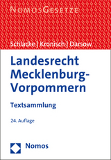 Landesrecht Mecklenburg-Vorpommern - Schlacke, Sabine; Kronisch, Joachim; Darsow, Thomas