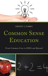 Common Sense Education -  Ernest J. Zarra III