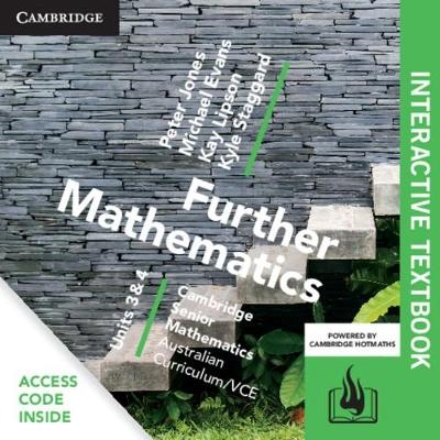 CSM VCE Further Mathematics Units 3 and 4 Revised Edition Digital (Card) - Peter Jones, Michael Evans, Kay Lipson, Kyle Staggard