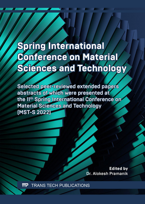 Spring International Conference on Material Sciences and Technology - 