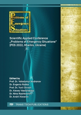 Problems of Emergency Situations - 