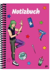 A 5 Notizbuch Manga Quinn, pink, liniert - 