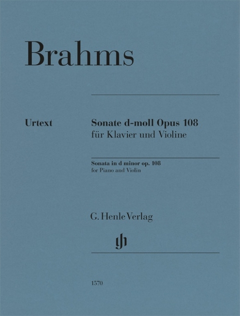 Johannes Brahms - Violinsonate d-moll op. 108 - 