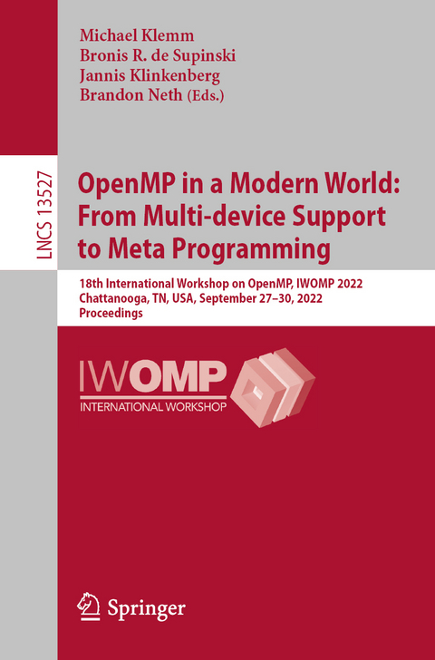 OpenMP in a Modern World: From Multi-device Support to Meta Programming - 