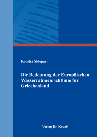 Die Bedeutung der Europäischen Wasserrahmenrichtlinie für Griechenland