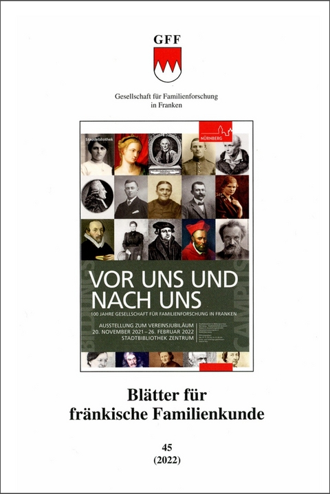 Bl&auml;tter f&uuml;r fr&auml;nkische Familienkunde 45