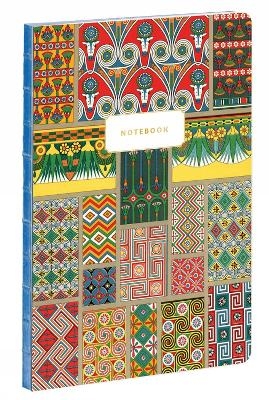 Ancient Egypt Patterns - Albert Racinet A5 Notebook - Albert Racinet