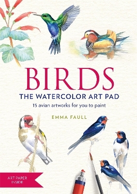 BIRDS Watercolor Art Pad for me - Emma Faull