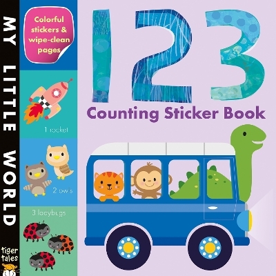 123 Counting Sticker Book -  Tiger Tales
