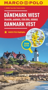 MARCO POLO Regionalkarte D&auml;nemark West 1:200.000