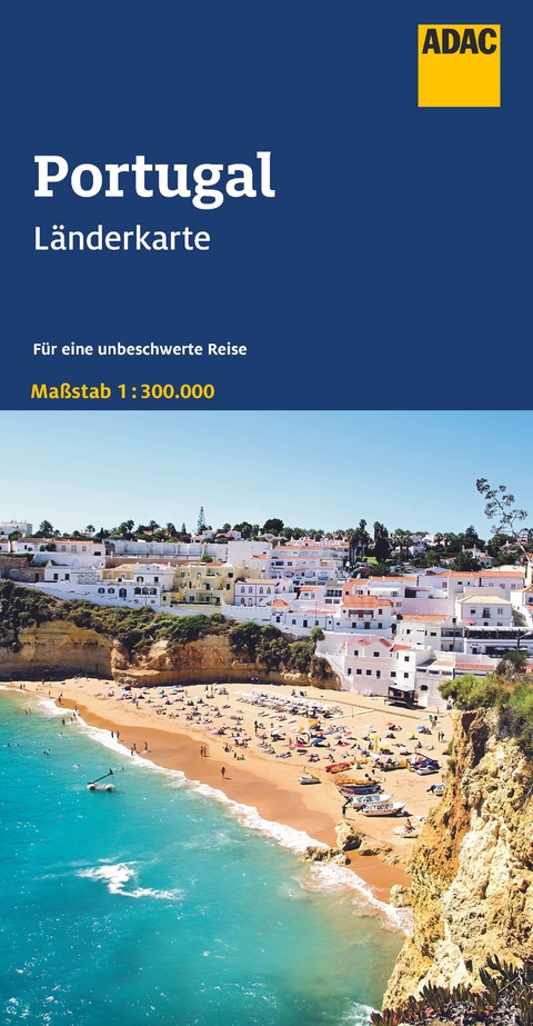 ADAC L&auml;nderkarte Portugal 1:300.000