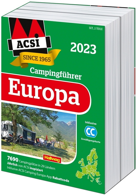 ACSI Campingf&uuml;hrer Europa 2023