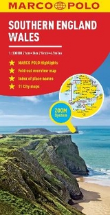 Southern England and Wales Marco Polo Map - 